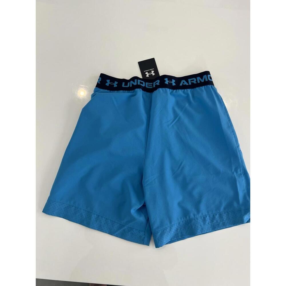$50 Under Armour Shorts Men's XL Unlined Blue Running Vanish Woven 6” Inseam - Picture 5 of 7